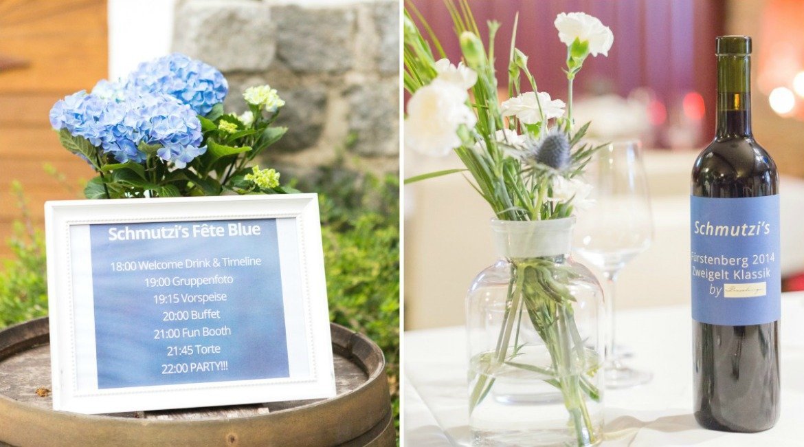 40. Geburtstag: Ideen für die Feier zum Männergeburtstag in Blau