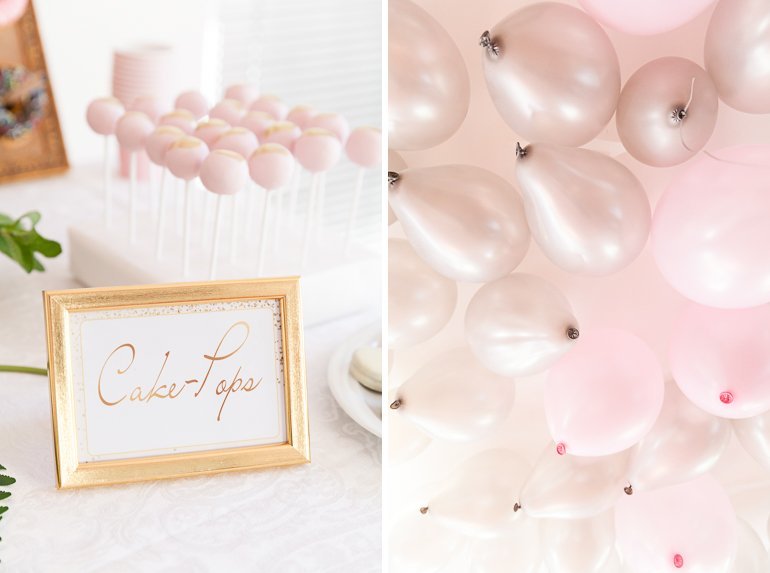 Bridal Shower Polterabend mit Donut Wall 