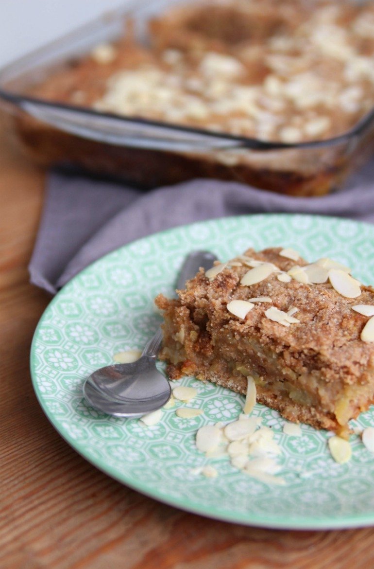 Schnelles und leckeres Rezept für einen Ayurvedischen Apfelkuchen