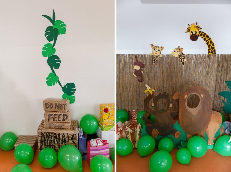 Super DIY Ideen für eine Dschungel-Party