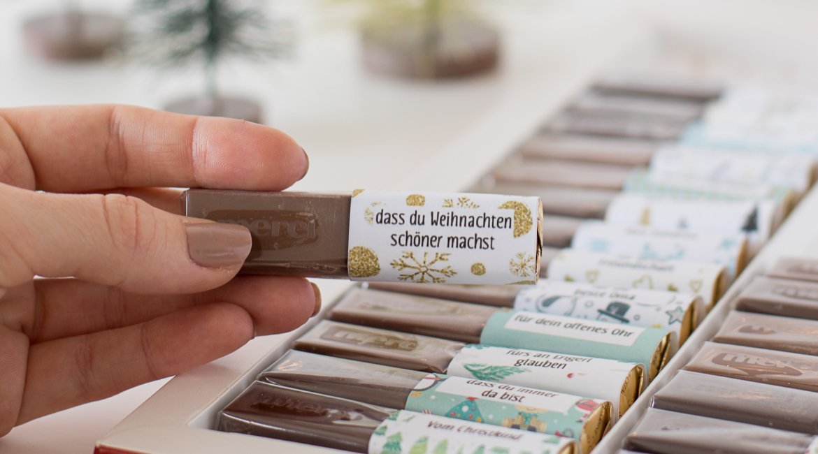 Druckvorlagen Fur Merci Schokolade Als Geschenk Zum Selbst Basteln