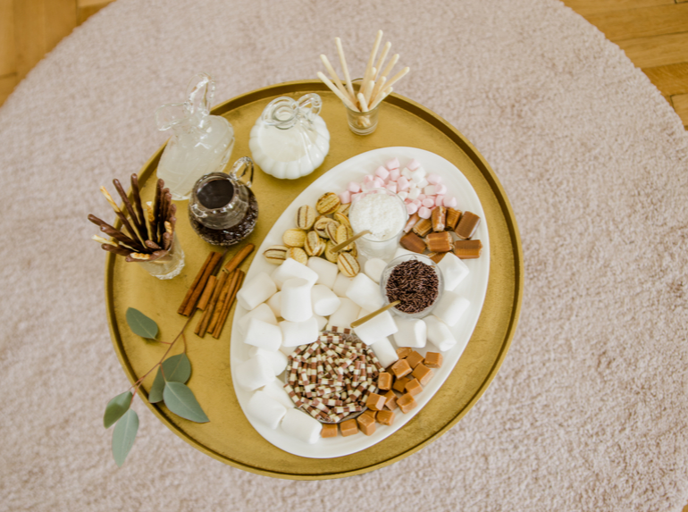Hot Chocolate & Cookies - Heiße Schokolade und Kekse als Sweet Table DIY Idee